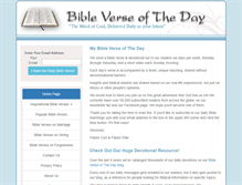 Tablet Screenshot of mybibleverseoftheday.org